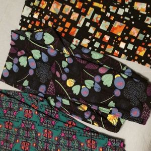 Lularoe TC leggings (3pr)